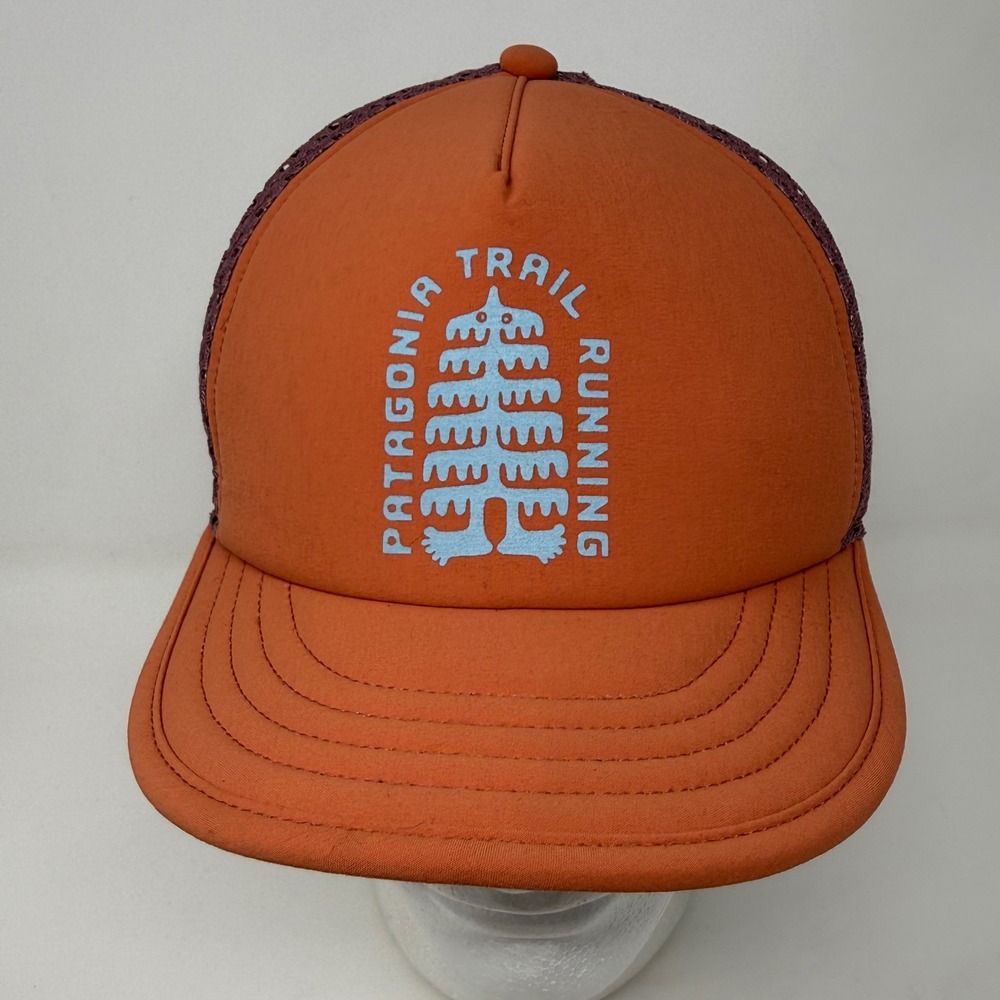 Patagonia Trail Running Duckbill Trucker Hat Terra Copper 33490 SP23 Mesh Cap